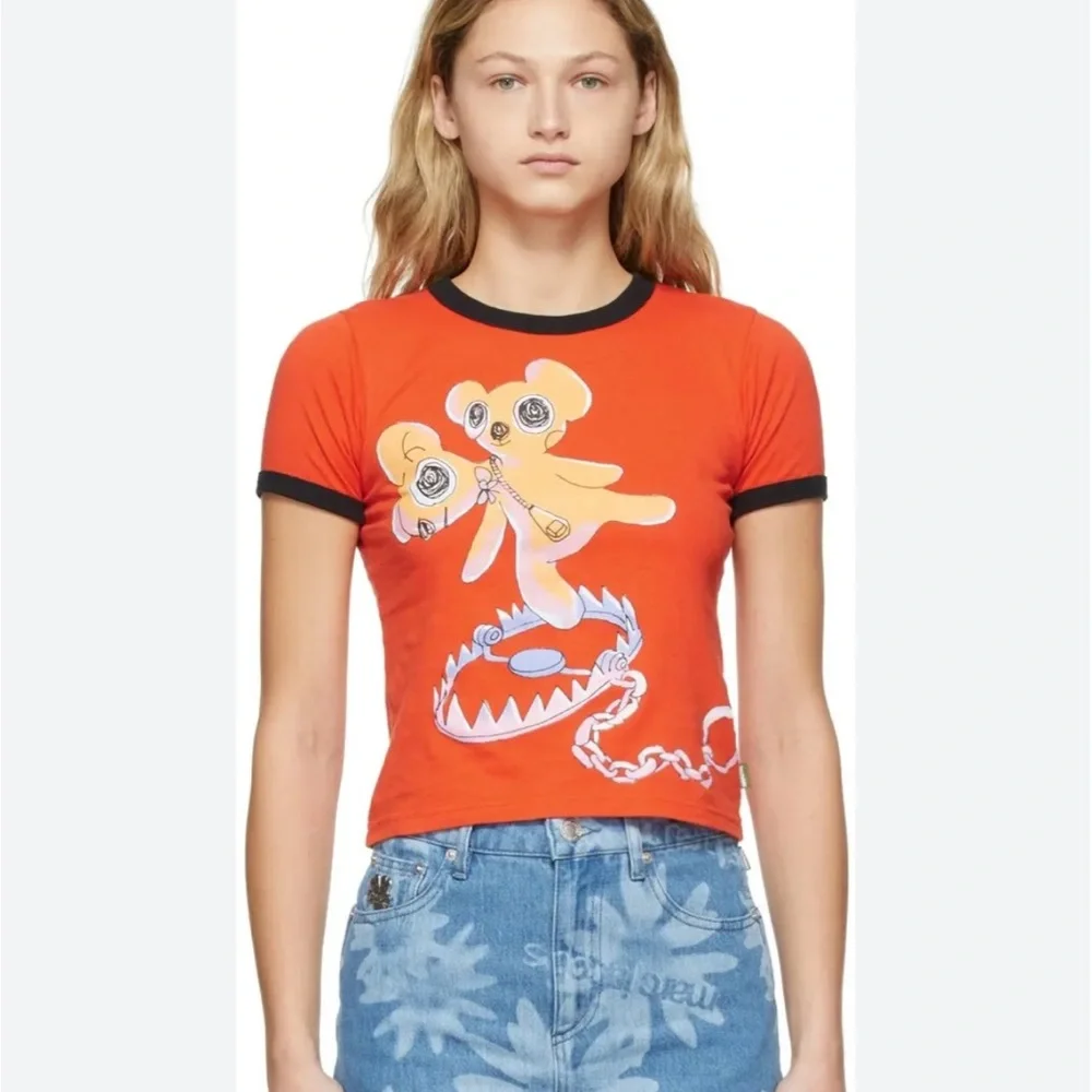 Marc Jacobs Heaven Bear Trap Baby Tee - Picture 6 of 6